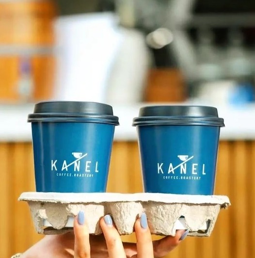 Bardak Taşıyıcısı Double Wall Kapaklı Karton Bardak